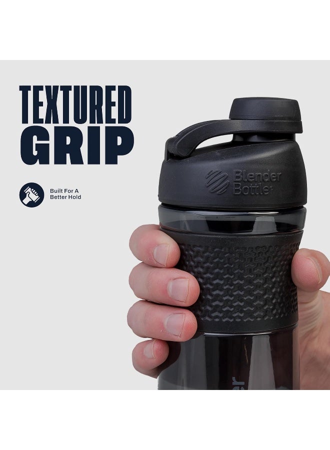 BlenderBottle Sportmixer | Protein Shaker Cup | Diet Shaker | Water Bottle | With Blenderball | 590Ml - Plum - Image 2